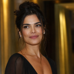 Vanessa Giácomo em aparição pública durante evento